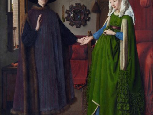 I coniugi Arnolfini di Van Eyck a prima vista